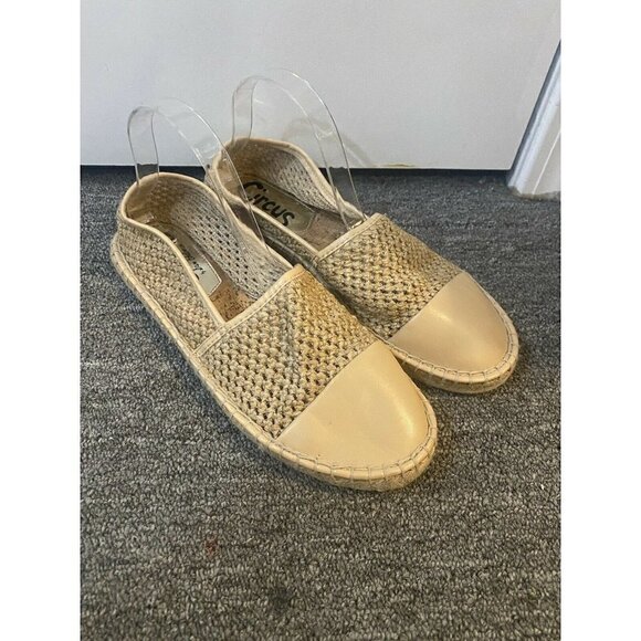 Circus Sam Edelman Lena Woven Shoe Moccasin Natural Size 10 Women's - Picture 2 of 7